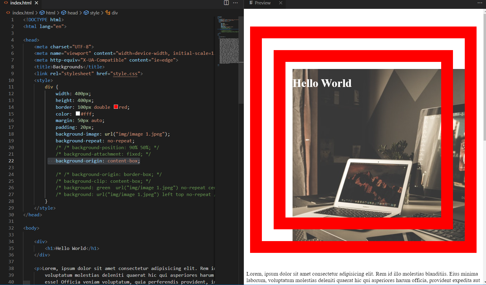 background-origin-content-box