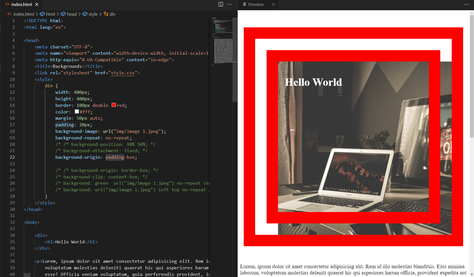 background-origin-padding-box